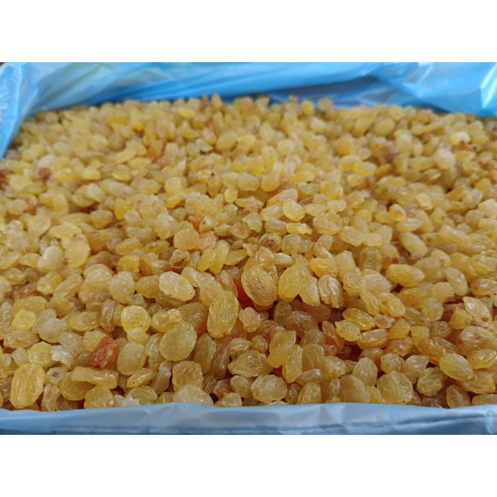 

Kismis Manis Crystal Kuning Simin Sweet Raisin 1kg