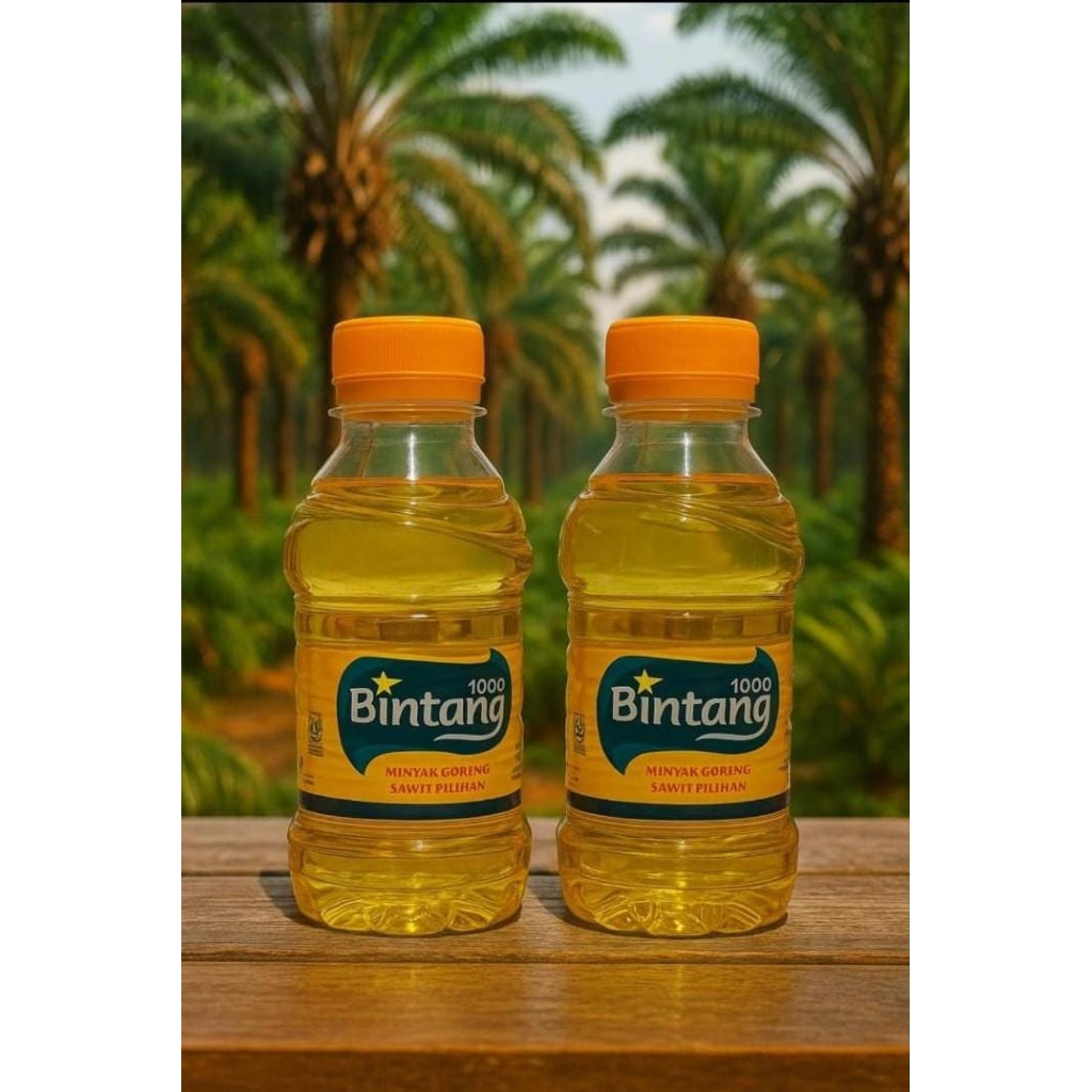 

Minyak goreng sawit 1000 Bintang 200g-850g