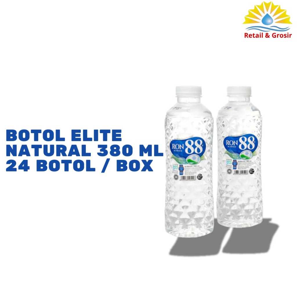 

Ron88 Air Mineral Botol Natural 380ML isi 24 Botol