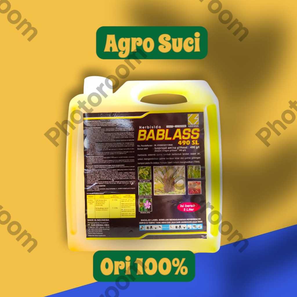 Herbisida Sistemik BABLASS Tanggung 490 SL - 5 Liter