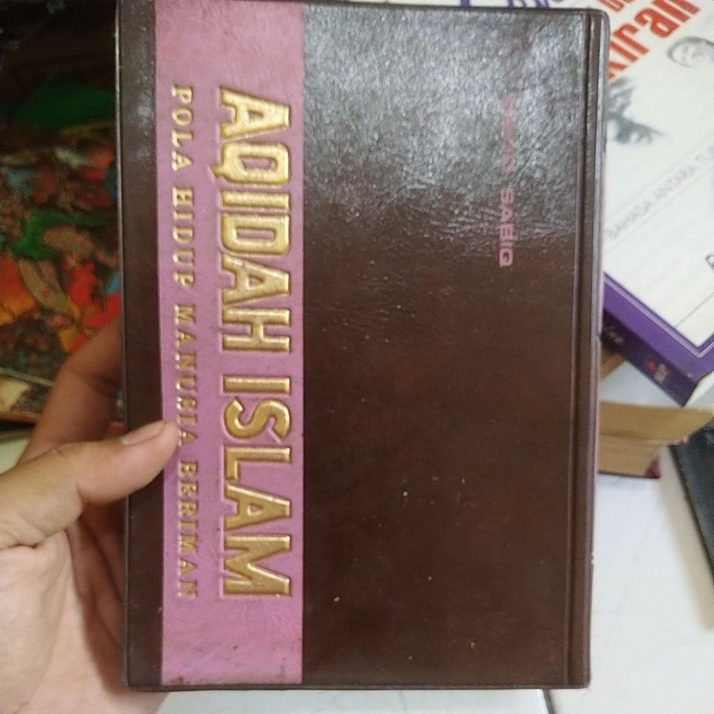 buku aqidah islam pola hidup manusia beriman original