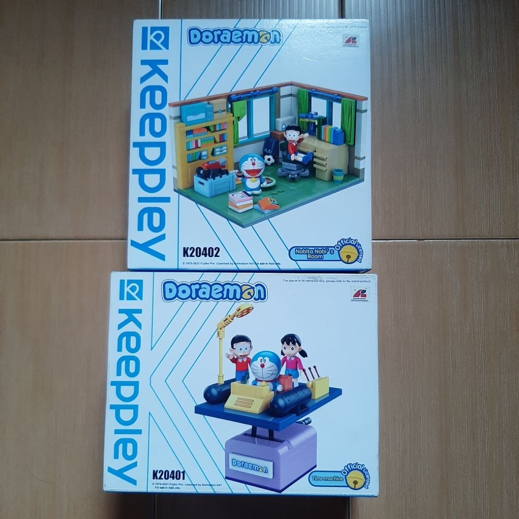 Bricks Keeppley Qman Doraemon Time Machine Nobita Room mesin waktu kamar nobita