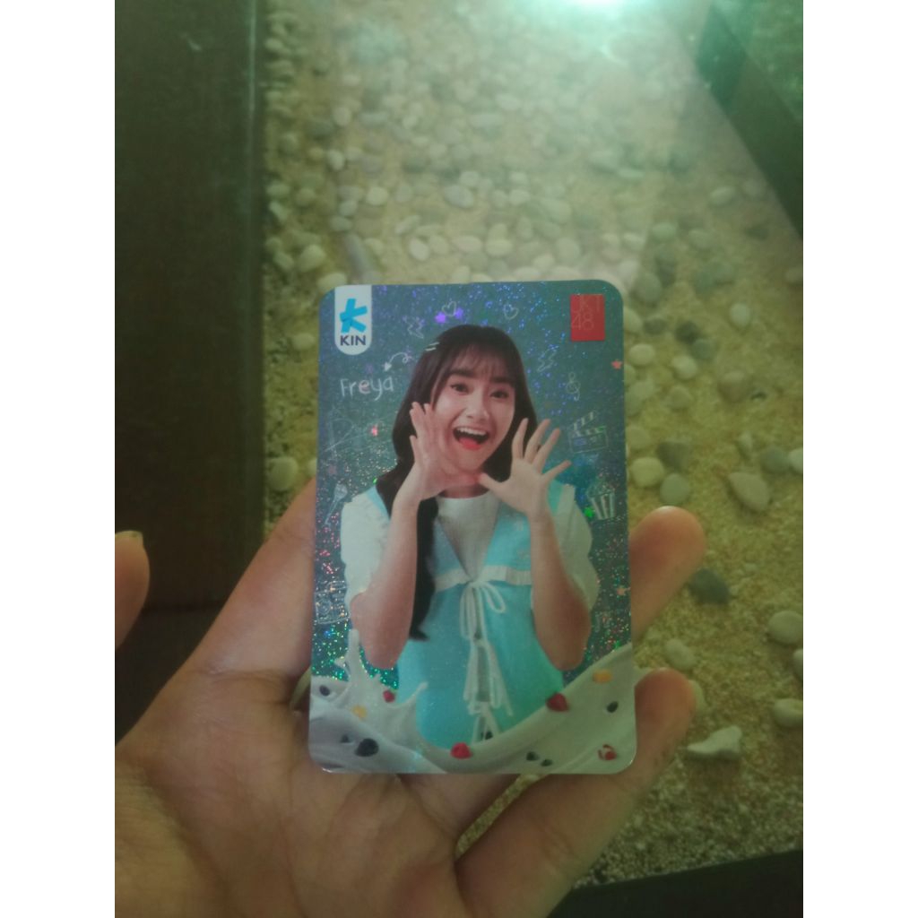 Photocard kin x jkt48 Freya holo