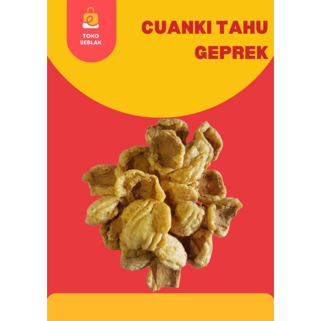 

Cuanki Tahu Geprek