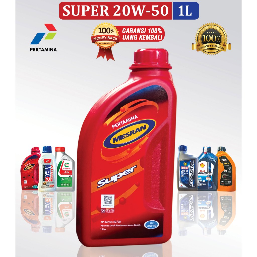 OLI MOTOR  MESRAN SUPER 1 LITER ORIGINAL
