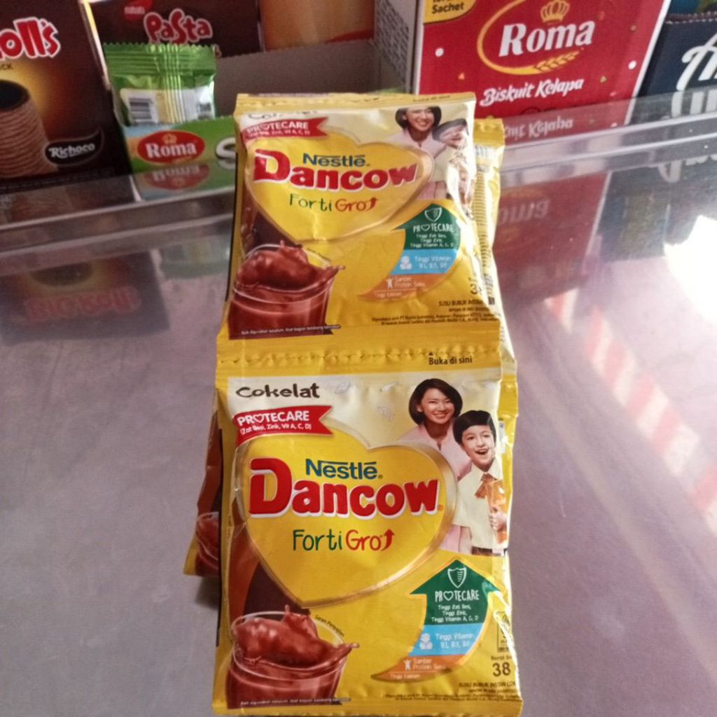 

Dancow FortiGro coklat 38g