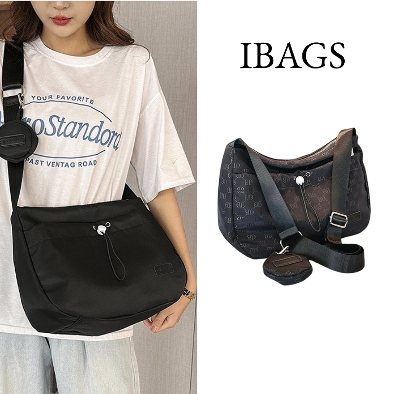 [IBAGS] Tas Selempang Wanita Free Dompet 9336
