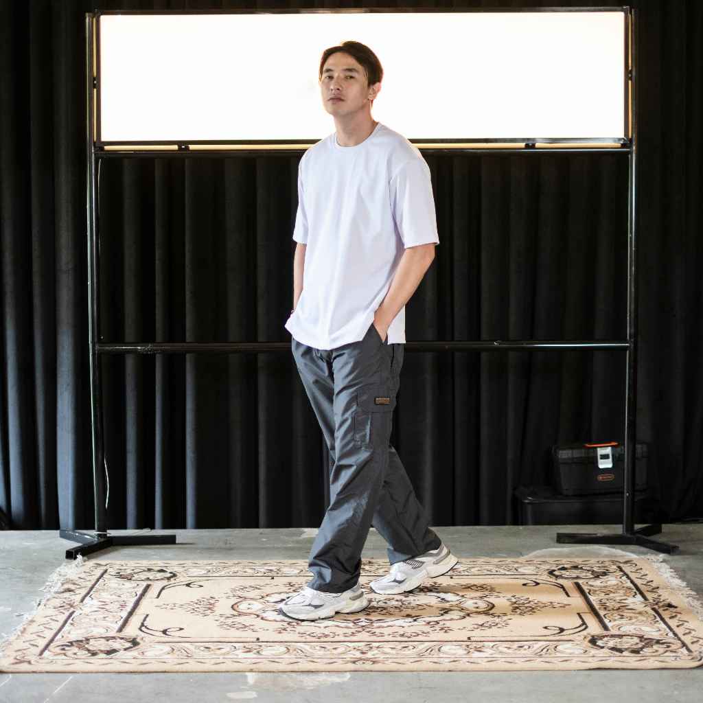 BAPIN Celana Cargo Panjang Pria Erroz Oldgrey – Long Pants Cargo Regulerfit