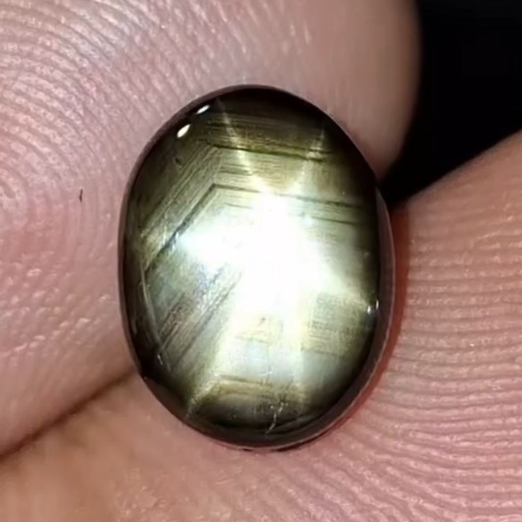 Natural Star Sapphire Thailand NH Star Tajam Serat Fatkwa