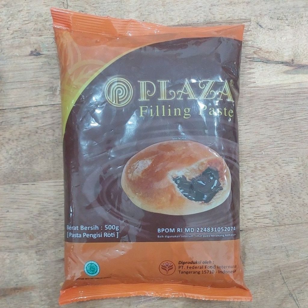 

PLAZA FILLING PASTE 500 GR / SELAI COKELAT PLAZA 500 GR