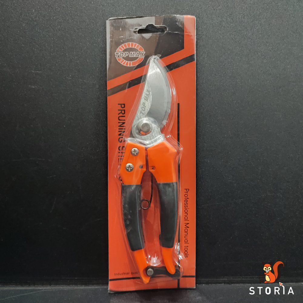 

TOPMAX Gunting Serbaguna Bengkok / Gunting Dahan / Gunting Ranting 7 Inch