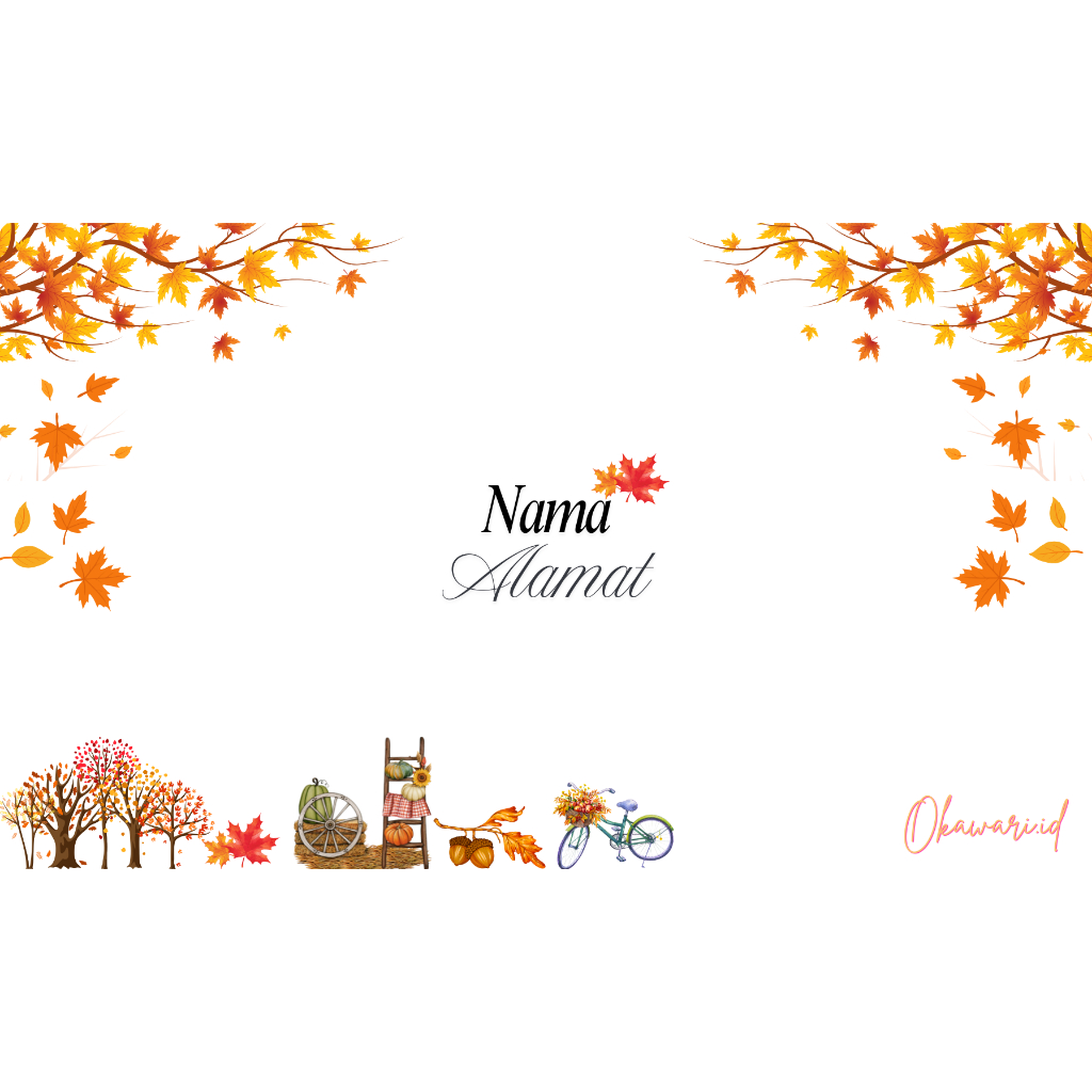 

(batch 3) Amplop kondangan undangan custom nama dan alamat (uk 152 x 90 mm)