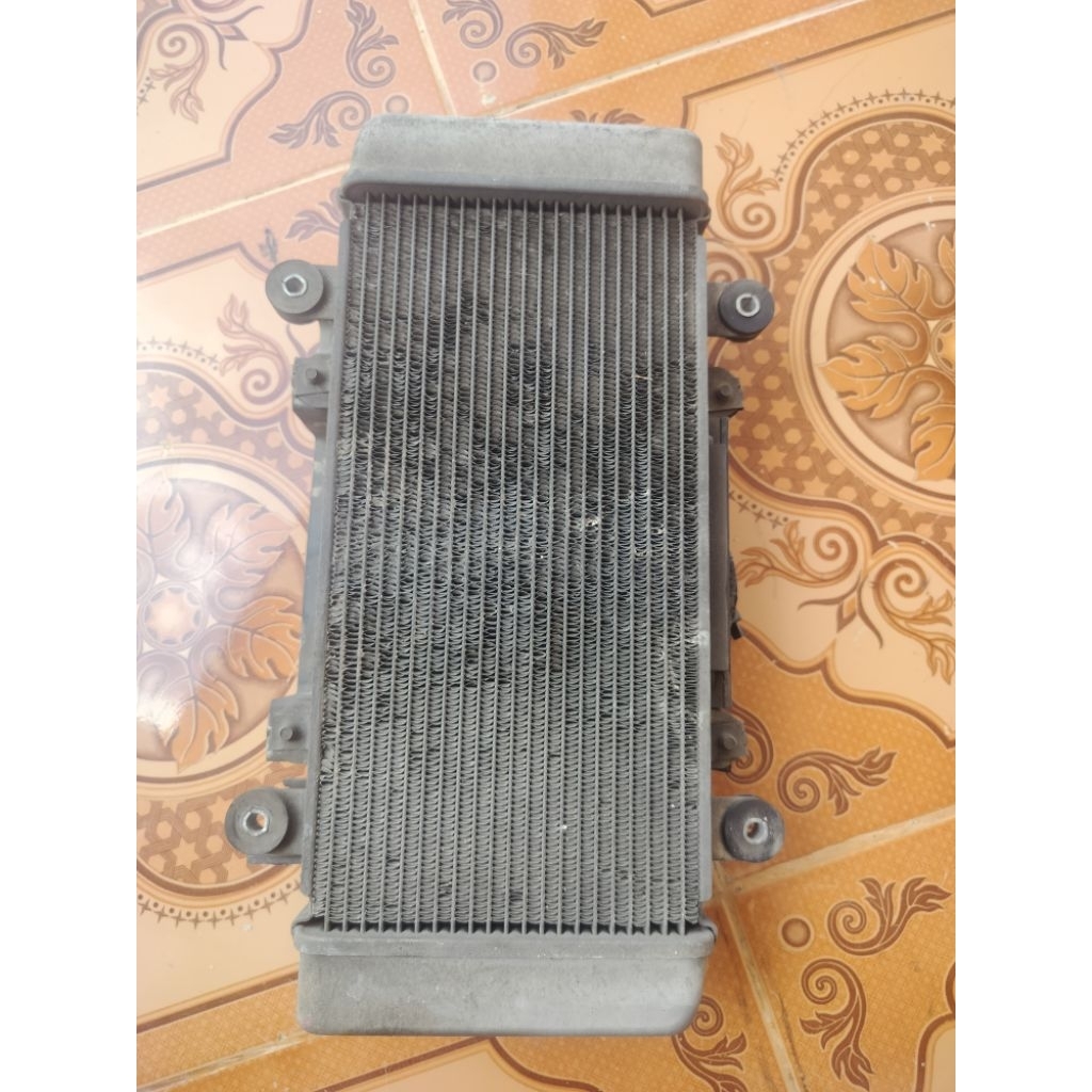 radiator+kipas set ninja 250fi original copotan