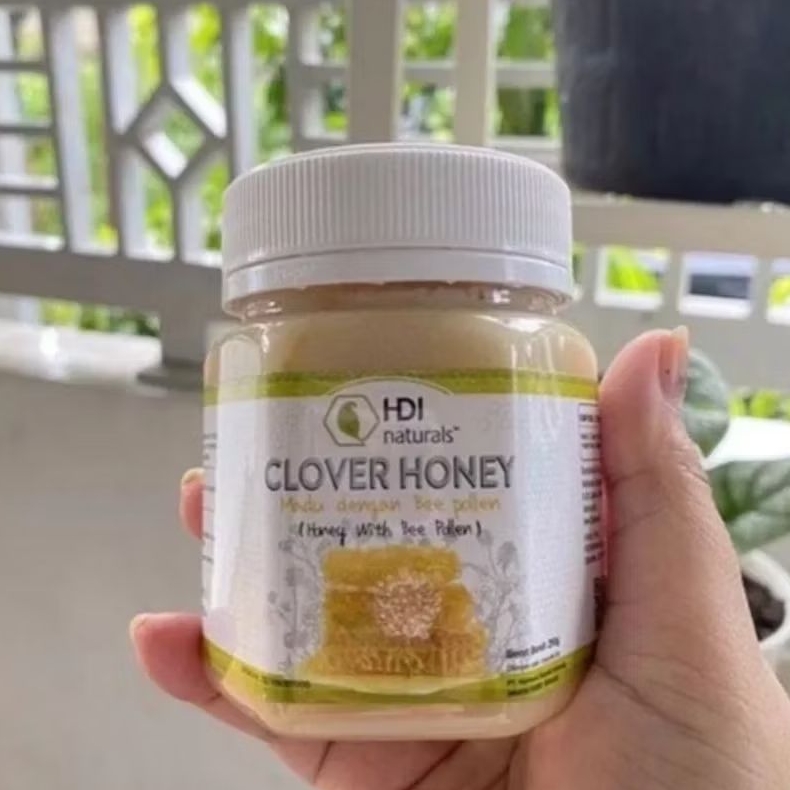

Clover honey 250gr exp 2028+ sendok kayu