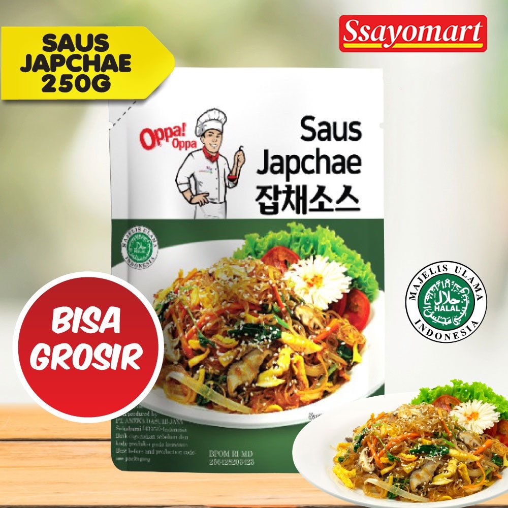 

OppaOppa Japchae Saus / Bumbu Soun Goreng Korea Original Halal 250g 500g 1kg