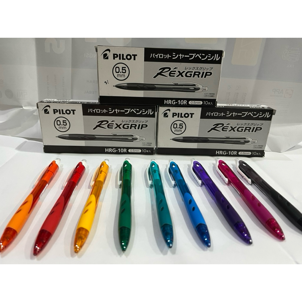 

Pilot Pensil mekanik Rexgrip HRG-10R 0.5mm (1 pcs)