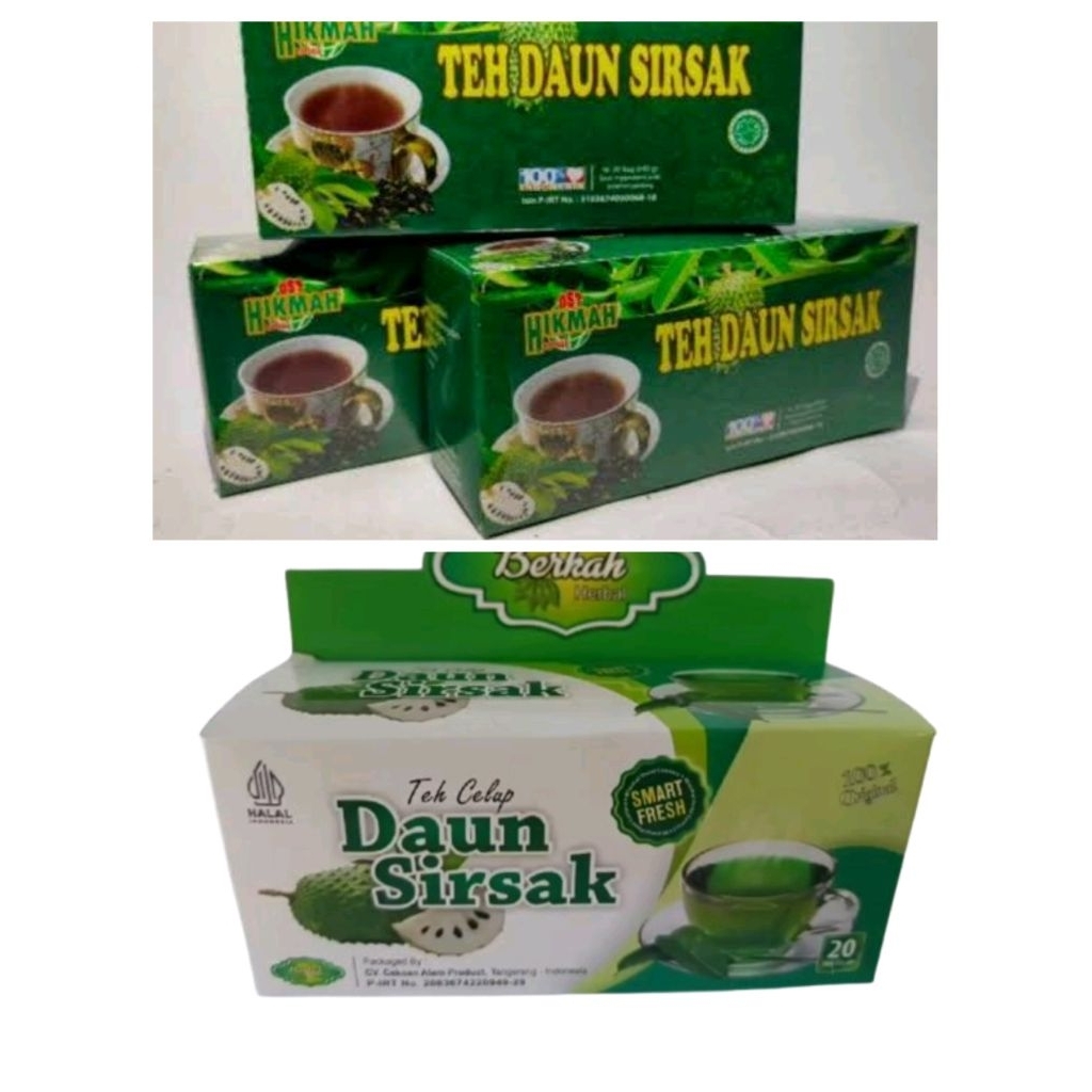 

Teh Celup Daun Sirsak/ Teh Daun Sirsak/ Teh Celup Daun Sirsak Isi 20 Tea Bag/ Teh Celup Sehat/ Teh Herbal