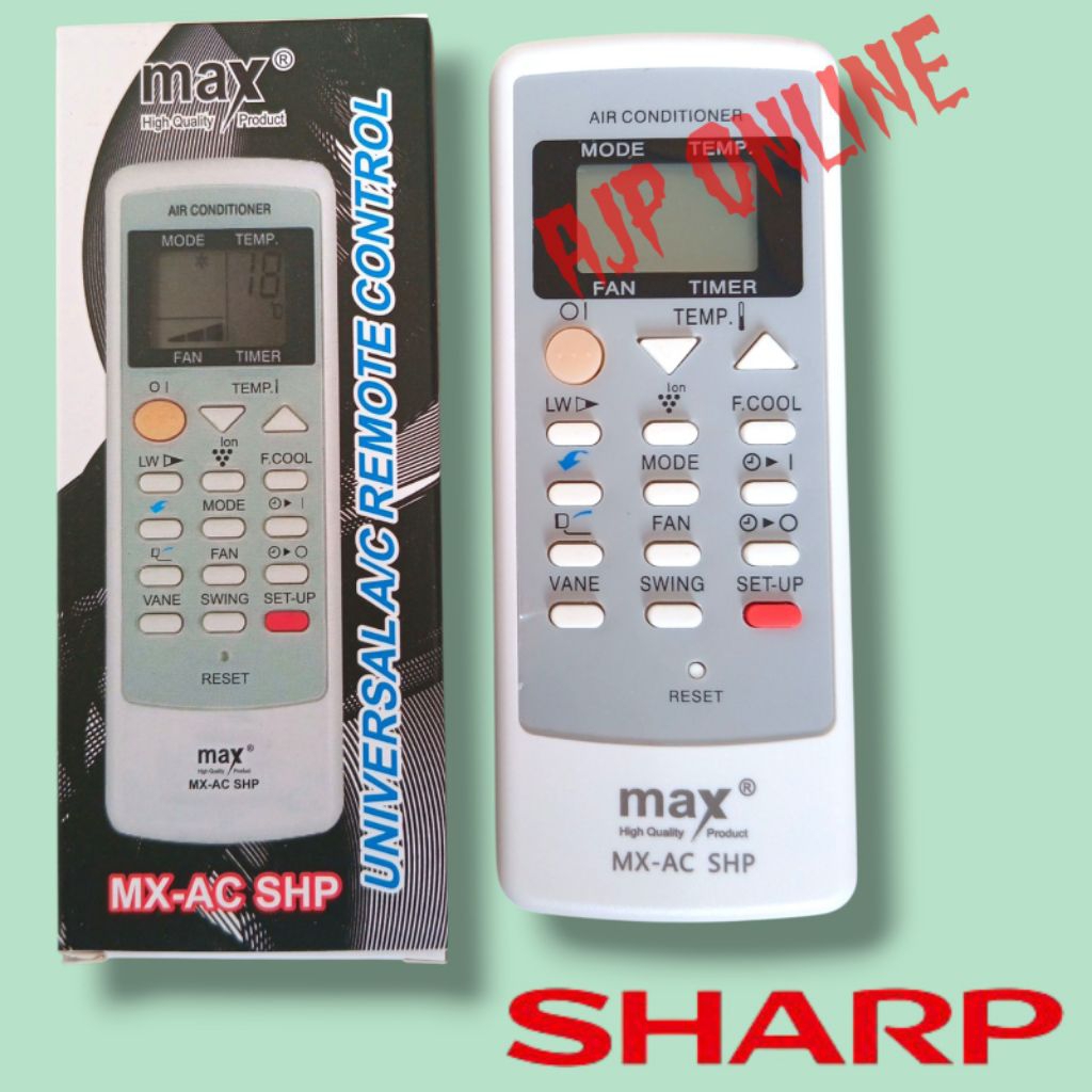 Remote AC Sharp multi Universal