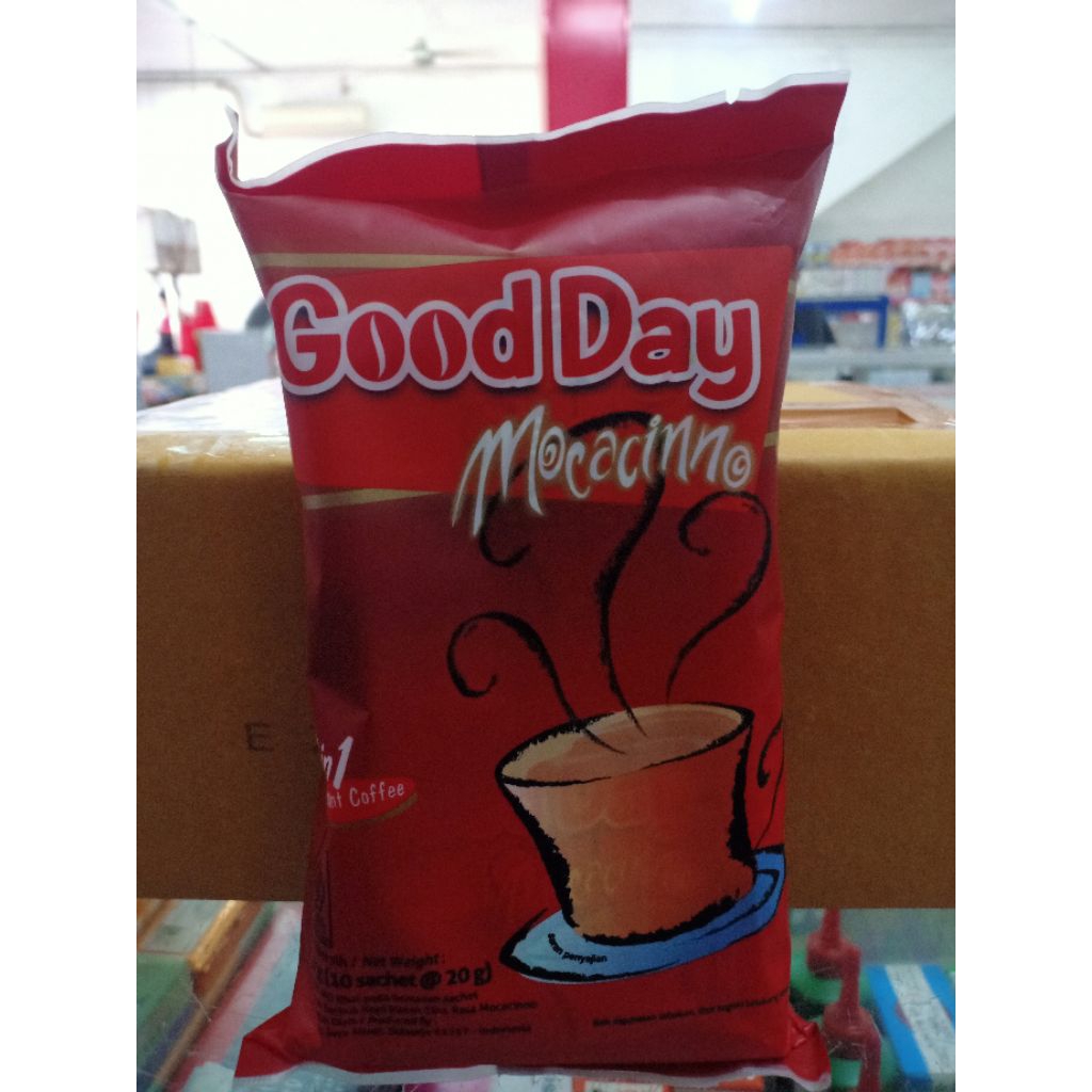 

Good Day GoodDay 3in1 3 in 1 Instant Coffee Kopi Instan Bubuk isi 10 Sachet x 20gr 10x20gr