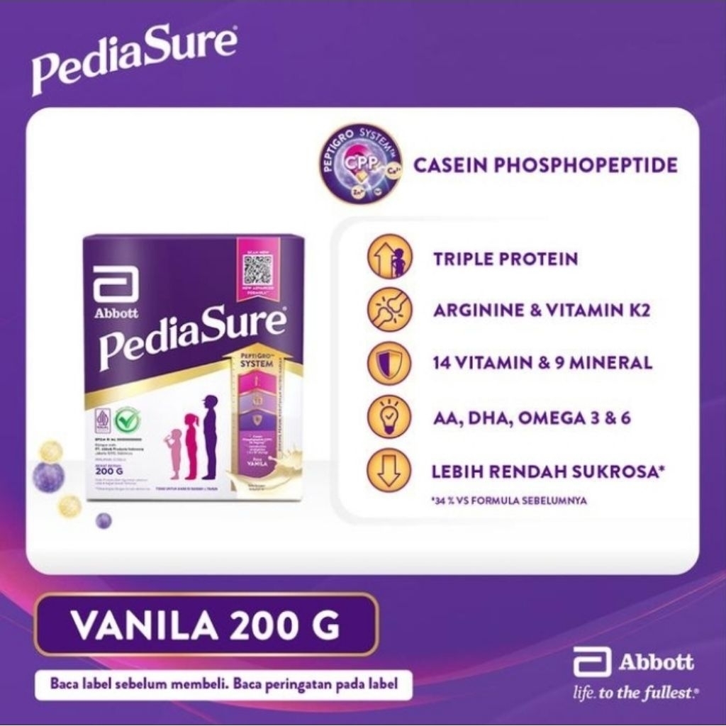 

Pediasure 200gr vanilla pediasure 200gr murah