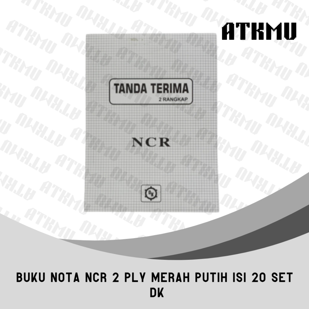 

DK Buku Tanda Terima NCR 2 Merah Putih Ply 1 Buku Isi 20 Set