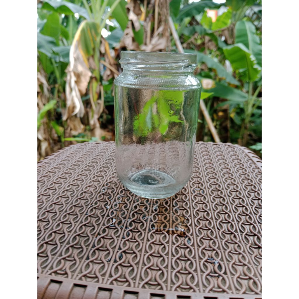 botol kaca bekas selai 250ml TANPA tutup