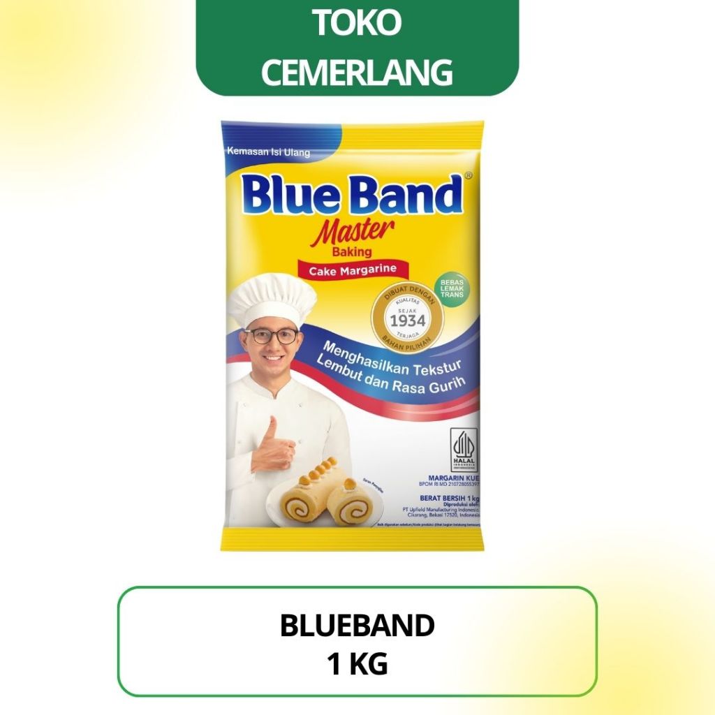 

Margarin Kue Blue Band 1 kg