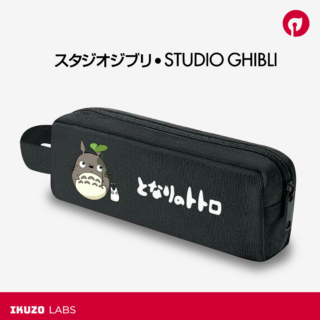 

Tempat pensil/pencil case studio ghibli Totor Ponyo Kaonashi pouch kosmetik alat tulis sekolah