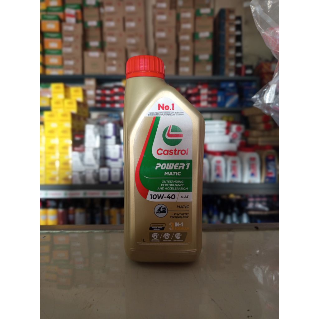 Oli Castrol power 1 Matic 10w-40 1L