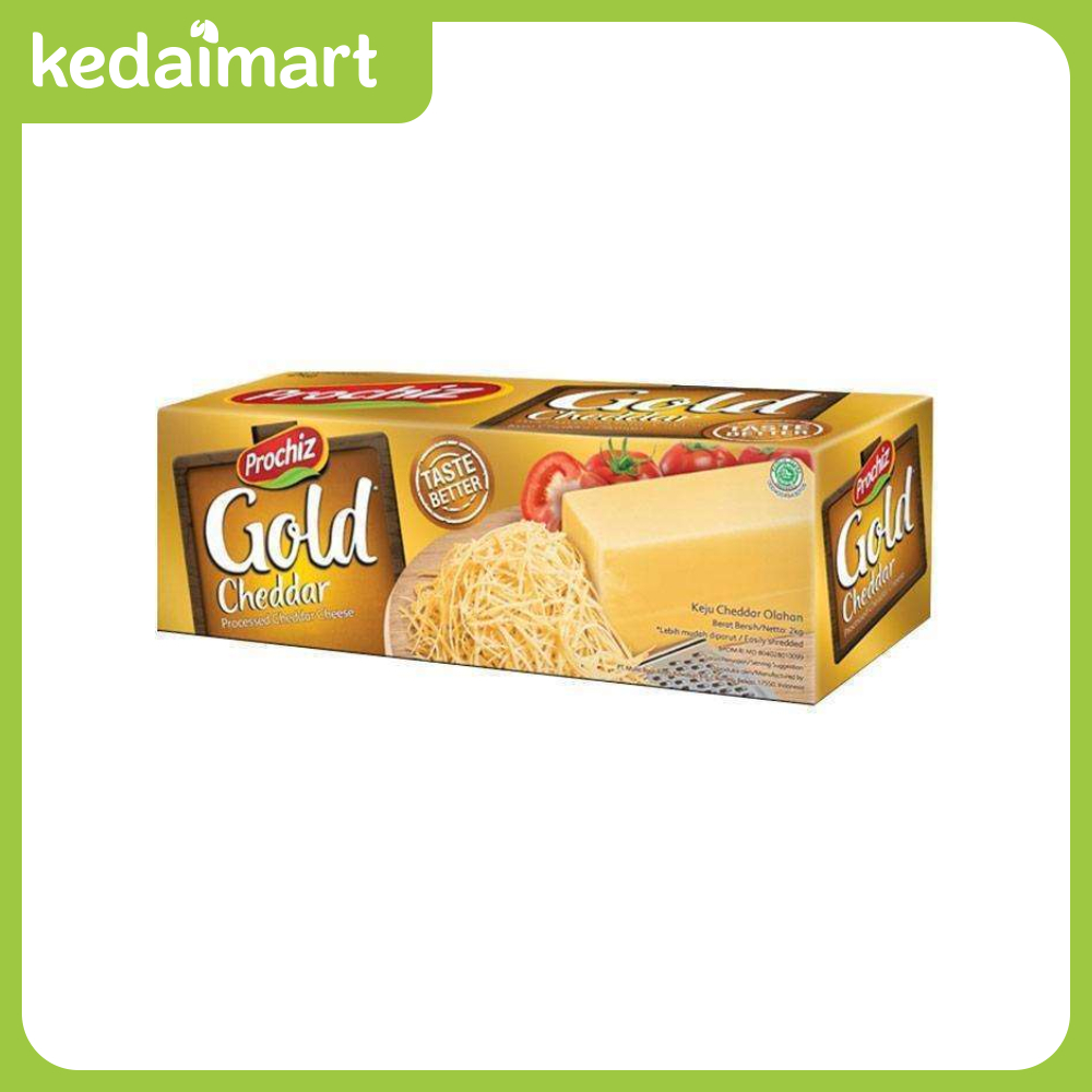 

Keju Cheddar Prochiz Gold 2 Kg