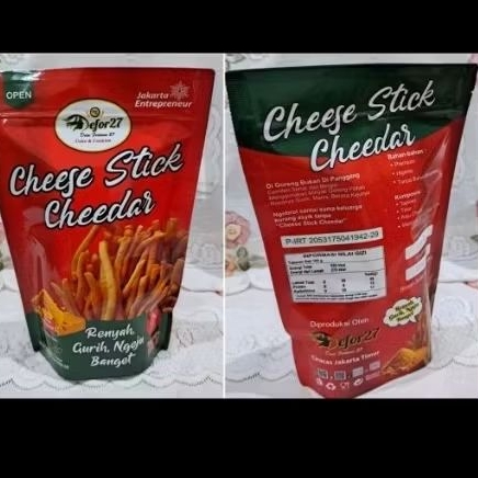 

Cheese Stick Cheedar - Standing Pouch 150g