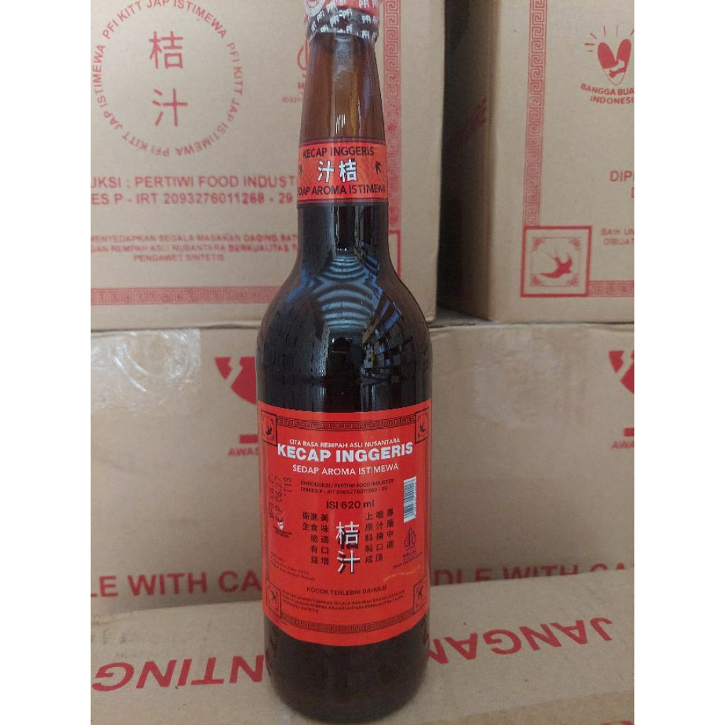 

Kecap Inggris 620ml Sedap Aroma Kualitas A