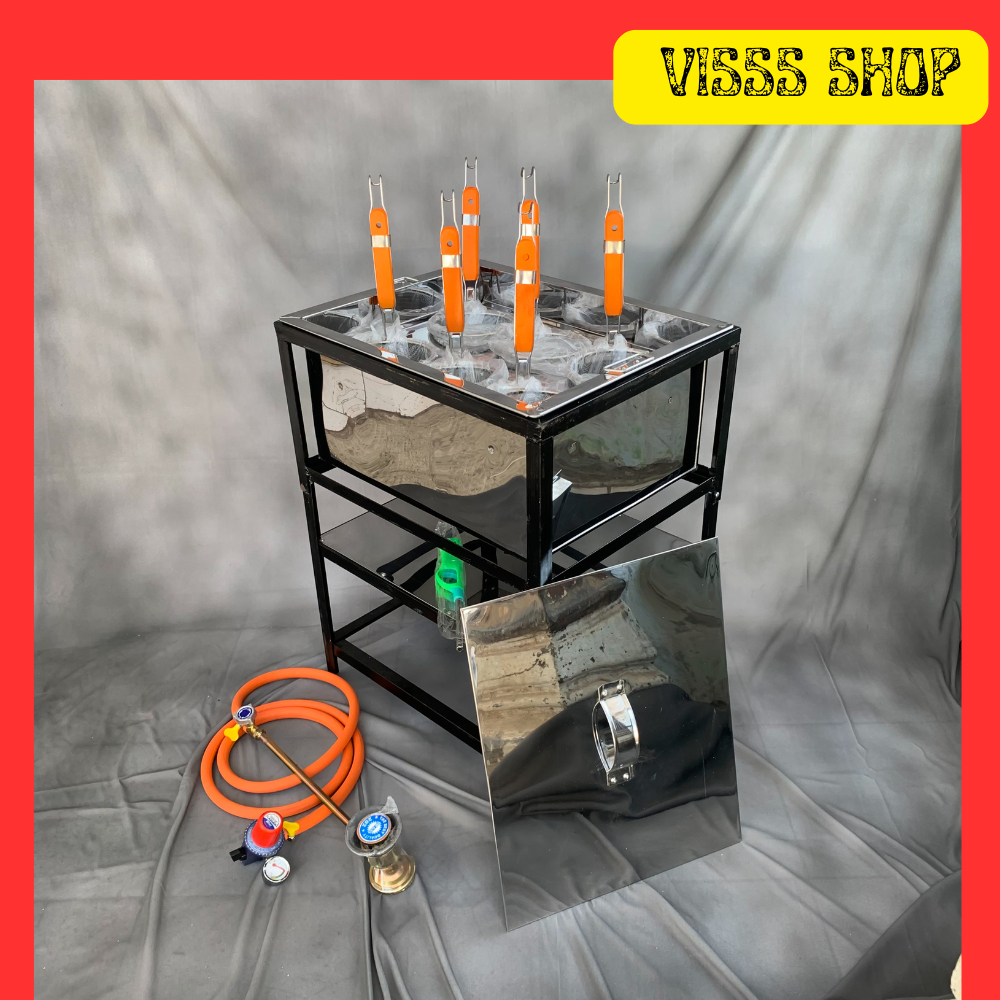 Dandang Panci Mie Ayam / Dandang Mie Ayam Rebusan Mie Lubang sekat 6