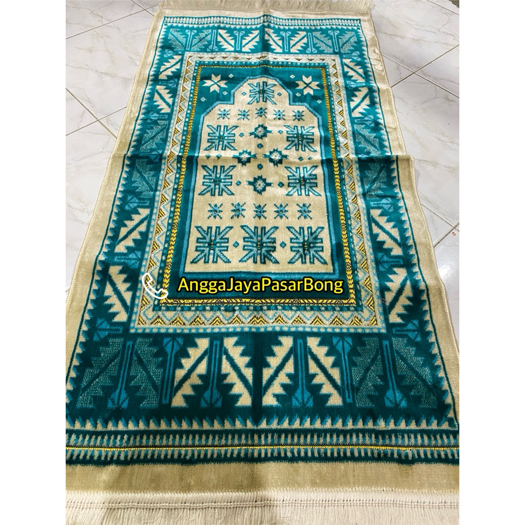 [10 PCS] Sajadah Turki Bludru Merk Yakar Fantasy | Sajadah Turkiye Midi 50x110