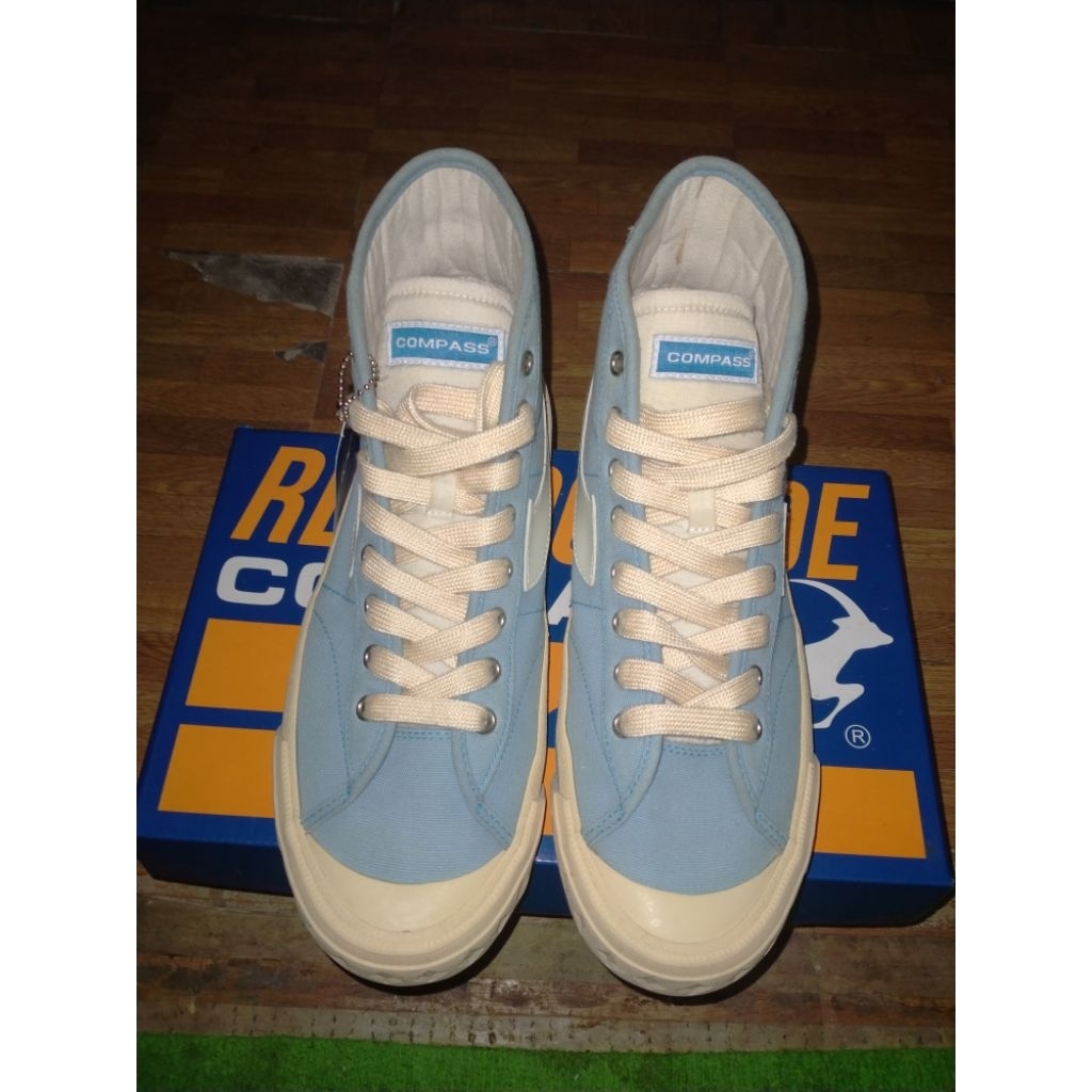 Sepatu Compass Retrograde High Decon Blue Cayn