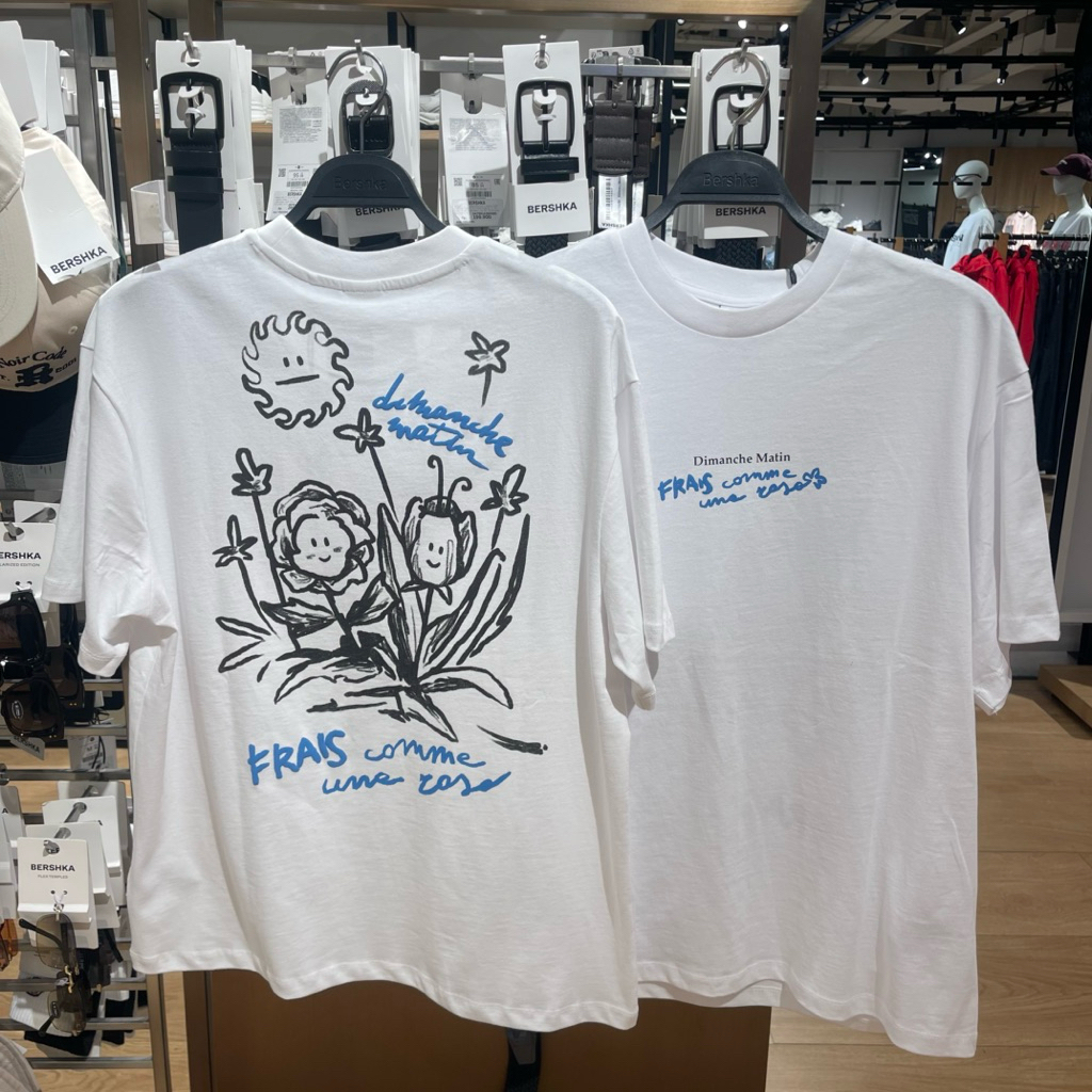 Kaus T-shirt BERSHKA MEN Jastip (jasa titip)