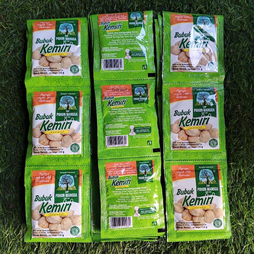 

Kemiri Bubuk Isinya 72 Sachet Bumbu Dapur Murah
