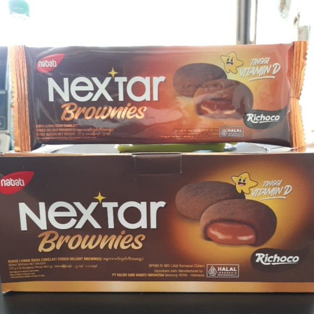 

NEXTAR BROWNIES 1 BOX ISI 10PCS