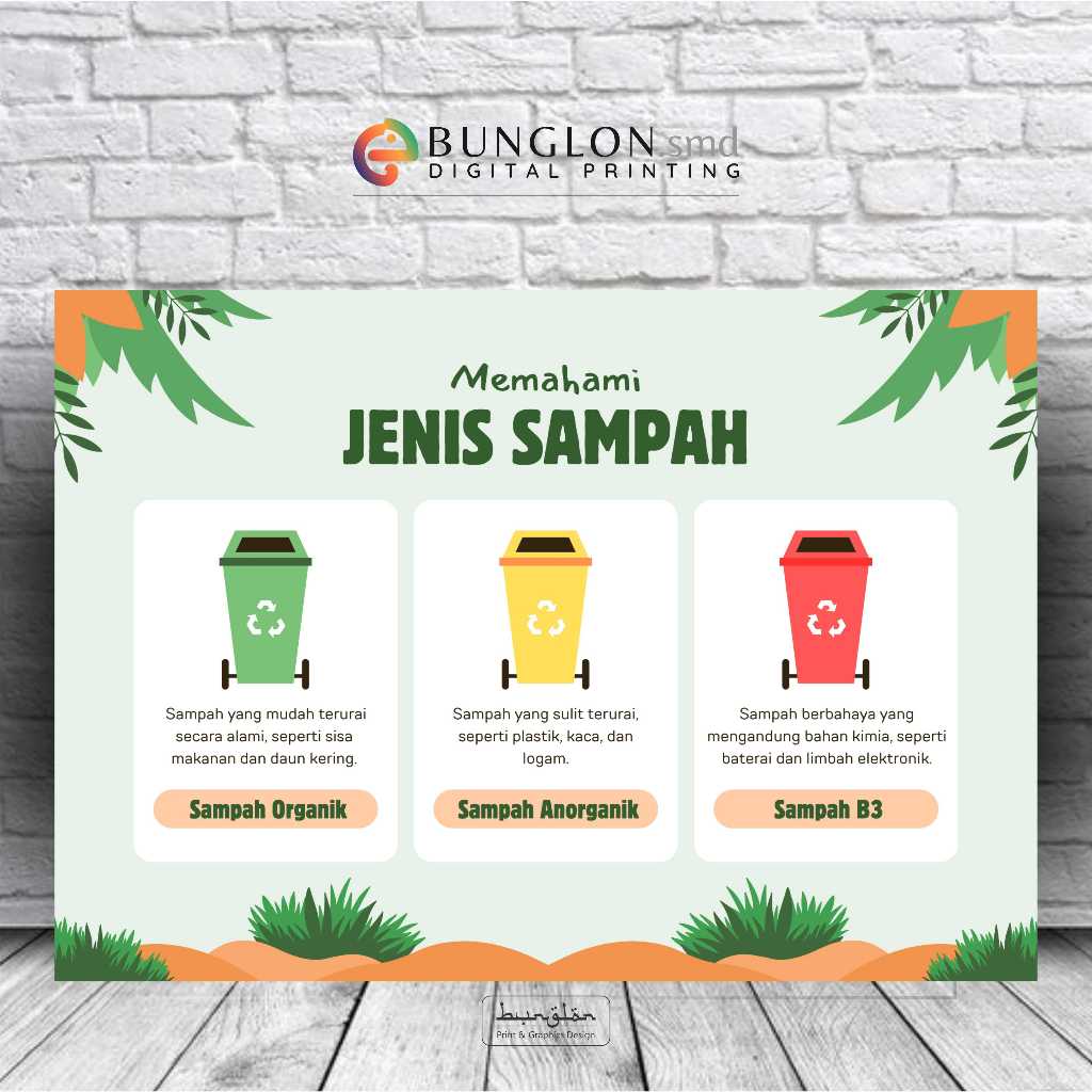 

Poster Memahami Jenis Sampah