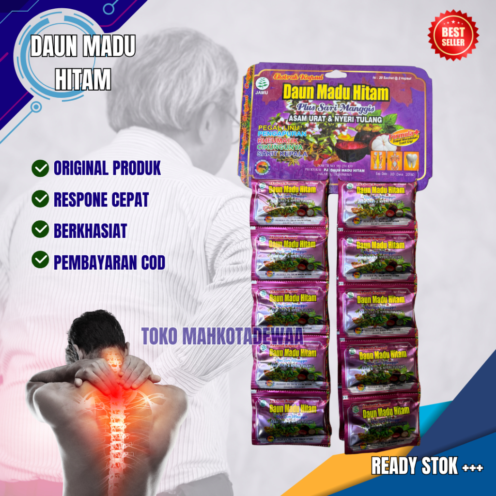 

Daun Madu Hitam Original 1 Hanger Isi 20 Sachet