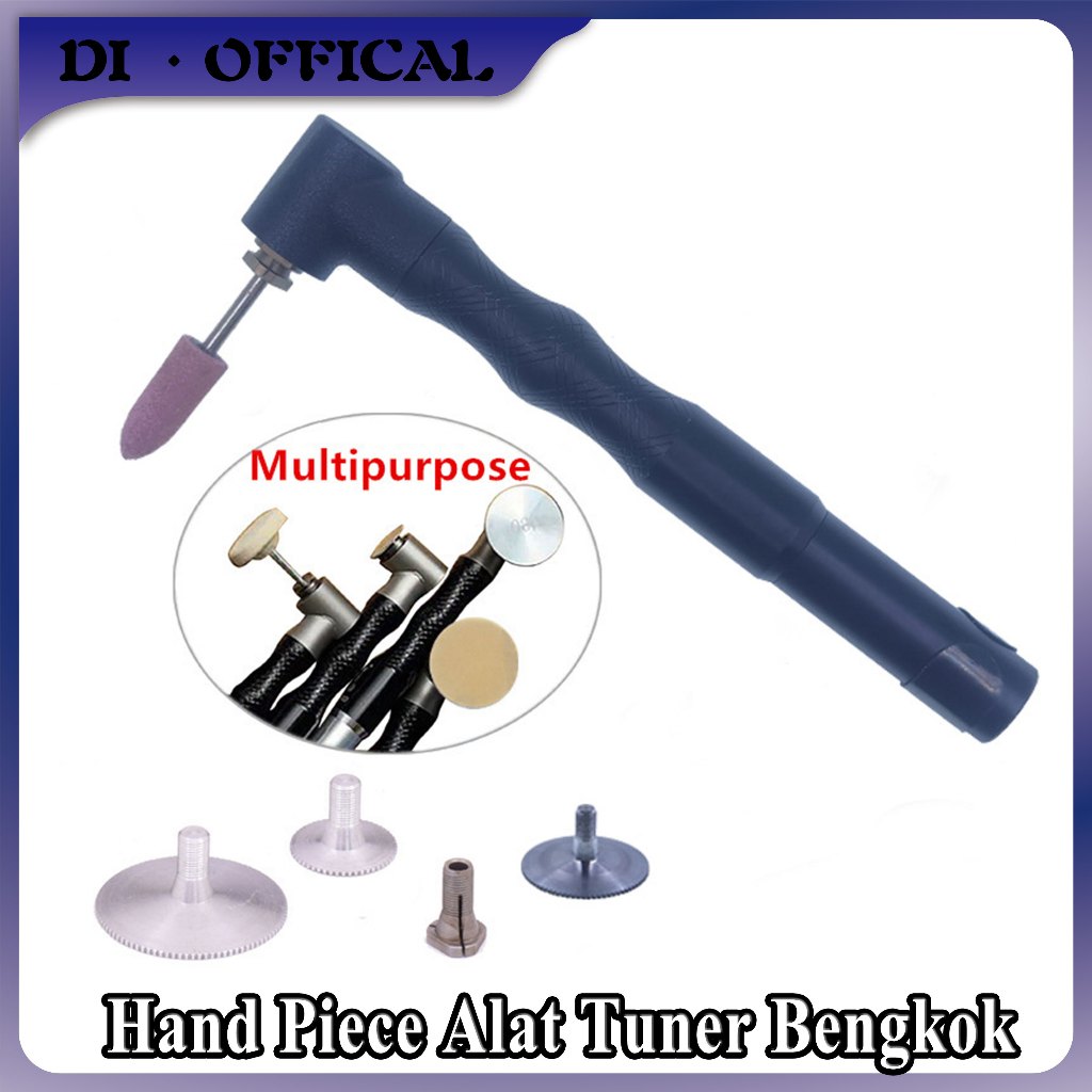 90 Degree Hand Phone Hand Piece Alat Tuner Bengkok Cuner Bor Tuner Bengkok PNP Foredom 90 Derajat