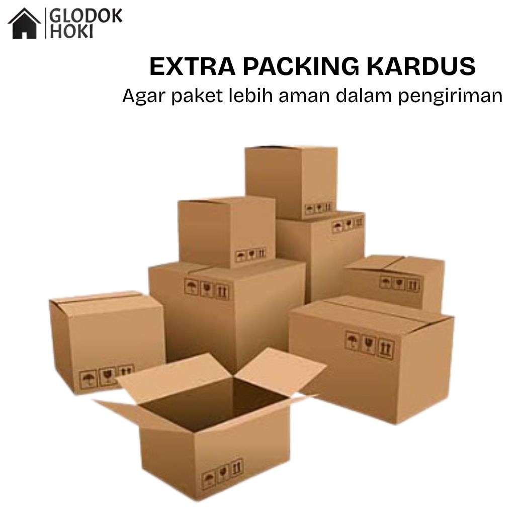 

GH - Extra Packing Kardus / Tambahan Packing Pakai Kardus Agar Paket Lebih Aman Dalam Pengiriman