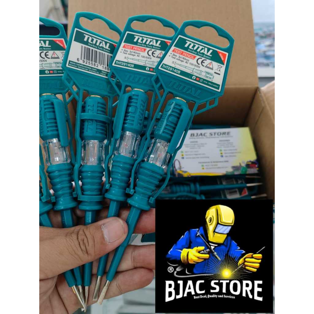 Obeng Tespen / Test pensil listrik TOTAL