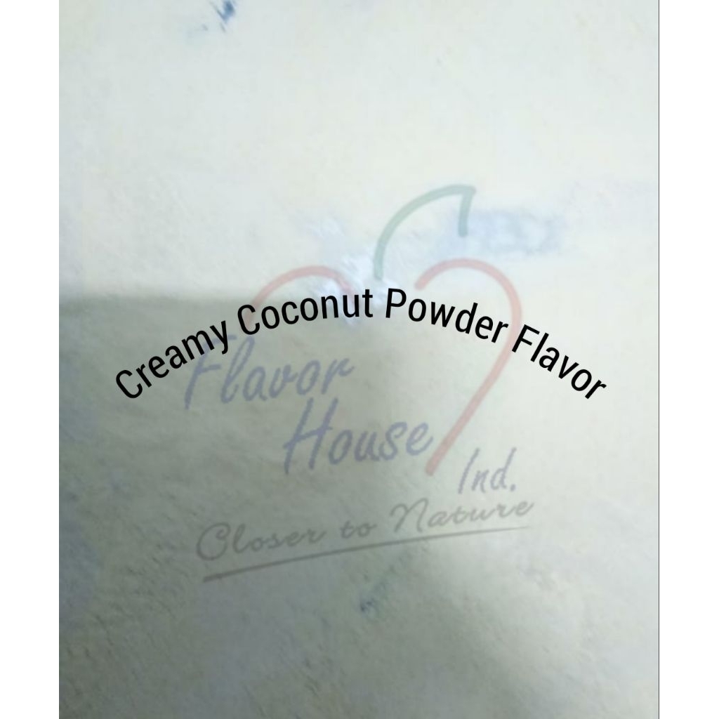 

Creamy Coconut Powder Flavor kemasan : 100 gr