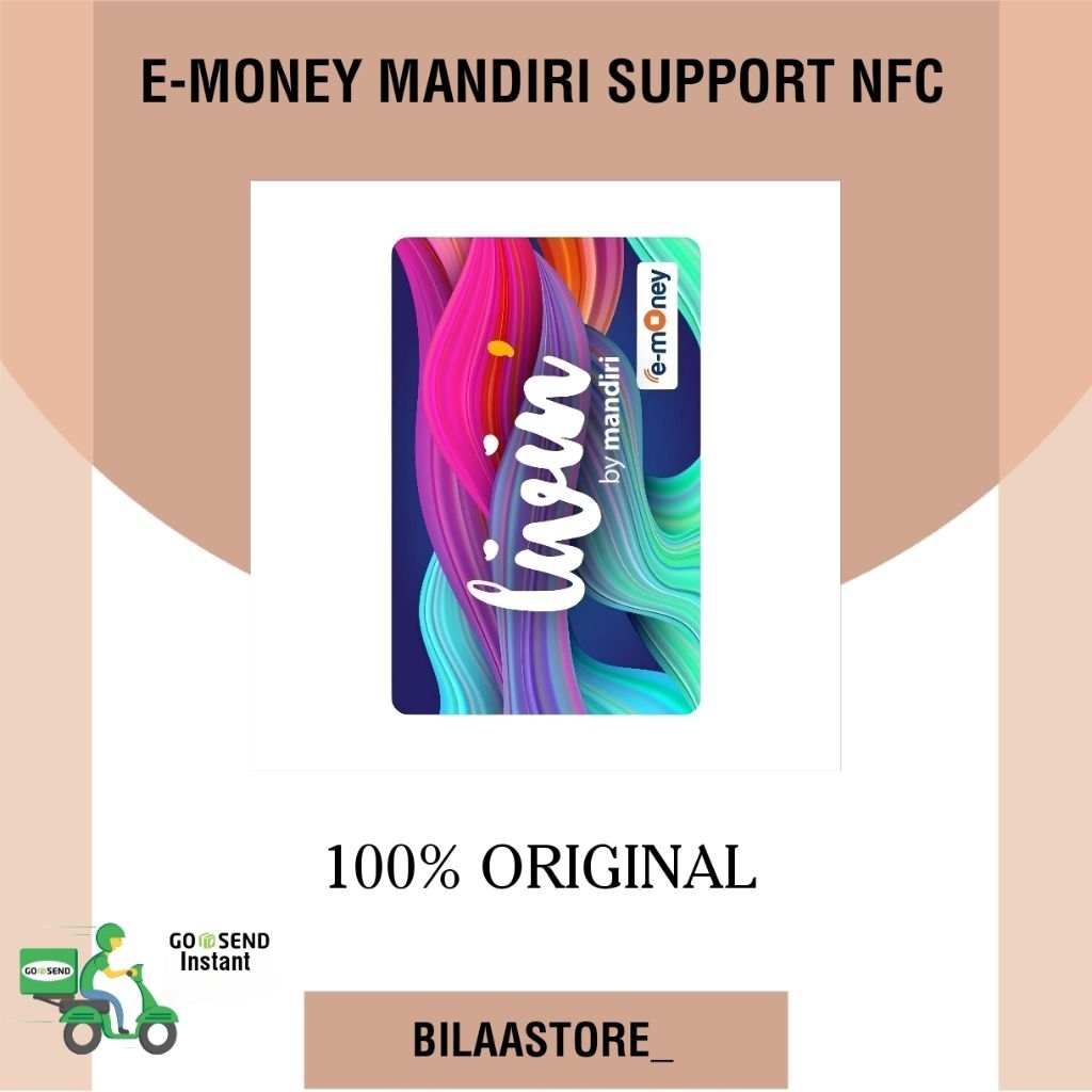 E-money Mandiri Green/ Livin Mandiri/ Kartu E-money Mandiri/ Kartu E-toll Mandiri / E-toll Mandiri C