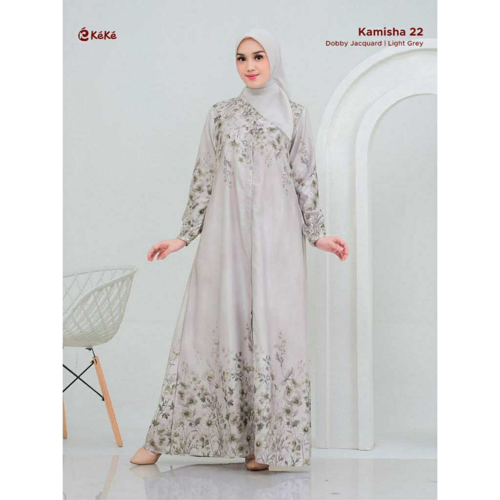 KEKE KAMISHA 22 DRESS / GAMIS DEWASA KEKE TERBARU