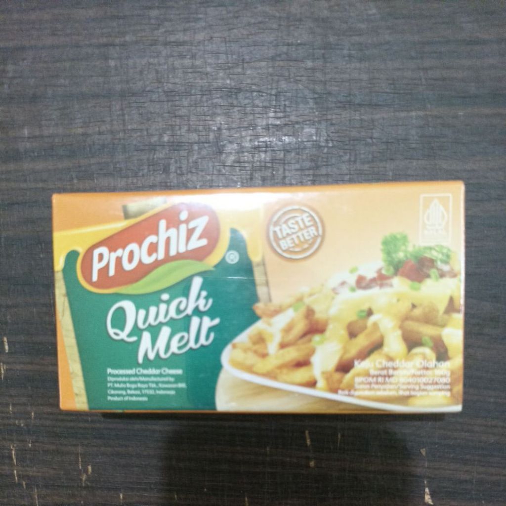

prochiz quick melt kemasan 160gr