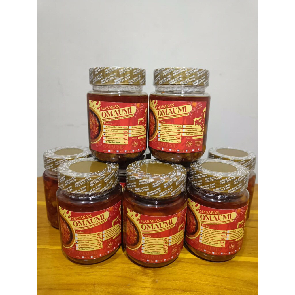 

SAMBAL OMAUMI | Sambal Baby Cumi | Sambal Tongkol Suwir | Sambal Teri Medan DLL