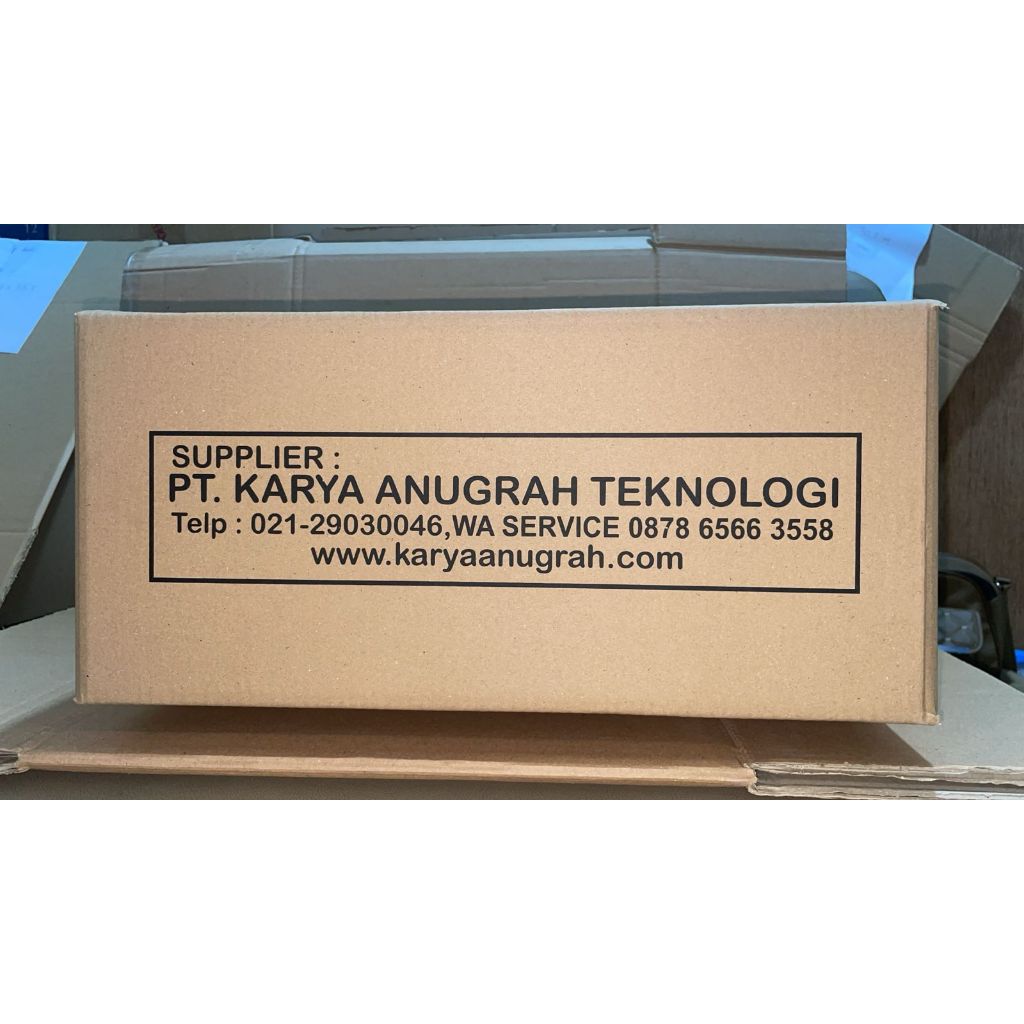 

Karton Box ukuran 46,5x42x21 double wall (Dus baru tapi ada bekas sablonan)