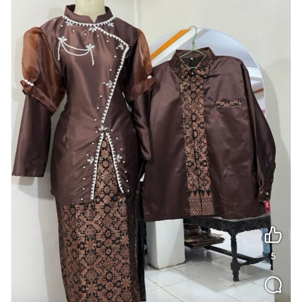 COUPLE KONDANGAN/ BAJU PASANGAN / MELAYU SET SONGKET